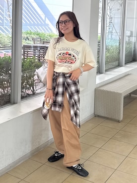 HITOMIさん（骨格ナチュラル・レディース・148cm）の秋コーディネート