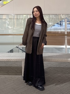 HITOMIさん（レディース・148cm）の冬コーディネート