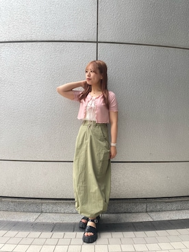 HITOMIさん（レディース・148cm）の夏コーディネート