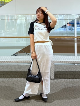HITOMIさん(レディース・148cm)の夏コーディネート
