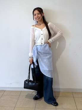 「FREE'S MART（フリーズマート）のアイテム」を使った、HITOMIさん（レディース・148cm）の春コーディネート