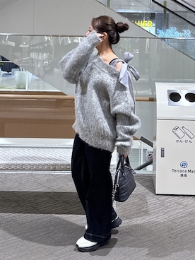 「FREE'S MART（フリーズマート）のアイテム」を使った、HITOMIさん（レディース・148cm）の冬コーディネート