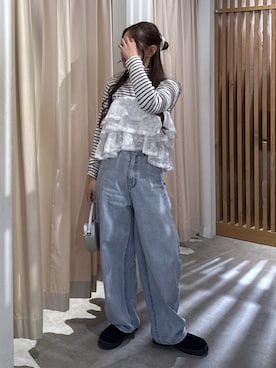 HITOMIさん（レディース・148cm）の春コーディネート