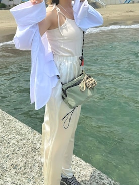 「apres jour clair（アプレジュールクレア）のアイテム」を使った、POさん（レディース・156cm）の夏コーディネート