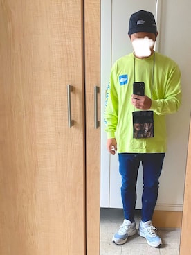 「アイテム（財布/小物）」を使った、shinさん（メンズ・175cm）の秋コーディネート