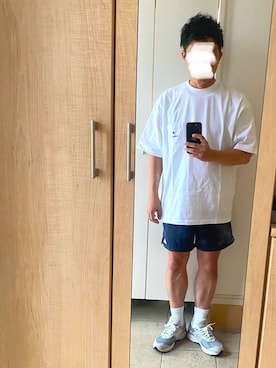 「アイテム（シューズ）」を使った、shinさん（メンズ・175cm）の夏コーディネート