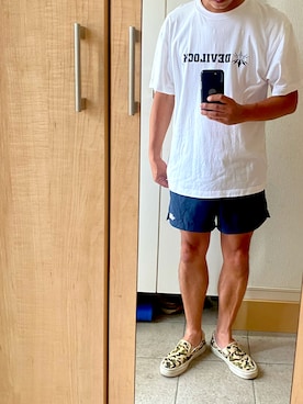 「DEVILOCK（デビロック）のアイテム」を使った、SHINさん（メンズ・175cm）の夏コーディネート