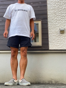 「DEVILOCK（デビロック）のアイテム」を使った、SHINさん（メンズ・175cm）の秋コーディネート