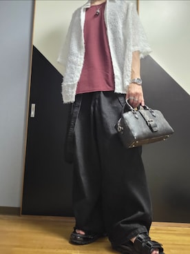 「cussil（クシル）のアイテム」を使った、TAKUさん（メンズ・176cm）の夏コーディネート