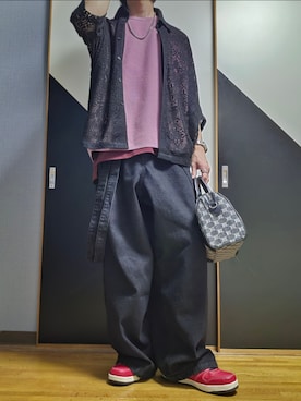 「cussil（クシル）のアイテム」を使った、TAKUさん（メンズ・176cm）の夏コーディネート