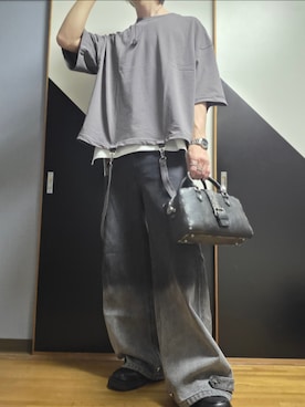 「VELNUS（ベルナス）のアイテム」を使った、TAKUさん（メンズ・176cm）の夏コーディネート