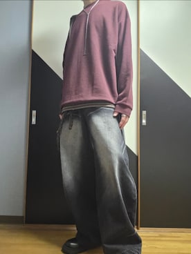「ADRER（アドラー）のアイテム」を使った、TAKUさん（メンズ・176cm）の秋コーディネート