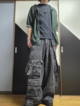 「アイテム（アクセサリー）」を使った、TAKUさん（メンズ・176cm）の夏コーディネート