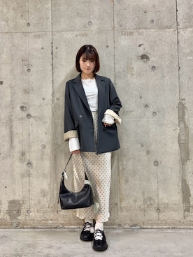 だーこさん（レディース・165cm）の春コーディネート