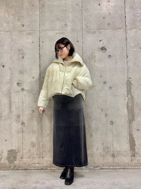 「着回しコーデ」｜だーこさん（レディース・165cm）の冬コーディネート