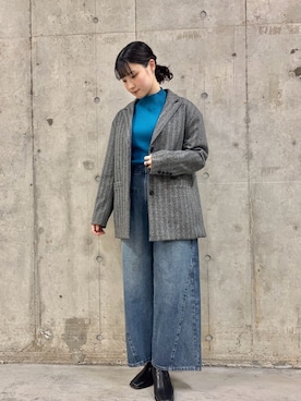 だーこさん（骨格ナチュラル・レディース・165cm）の秋コーディネート