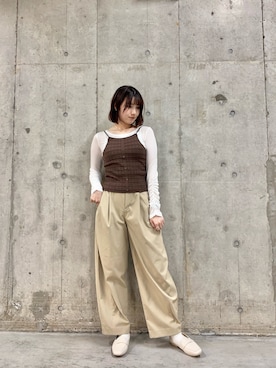 だーこさん（レディース・165cm）の春コーディネート