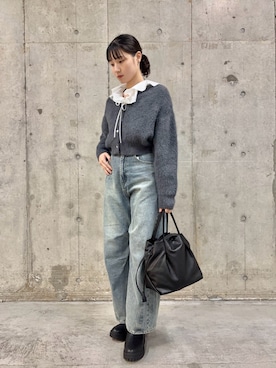 「SENSE OF PLACE by URBAN RESEARCH（センスオブプレイスバイアーバンリサーチ）のアイテム（シャツ/ブラウス）」を使った、だーこさん（レディース・165cm）の秋コーディネート