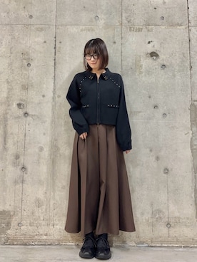 だーこさん（レディース・165cm）の冬コーディネート