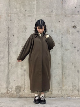 だーこさん（骨格ナチュラル・レディース・165cm）の冬コーディネート