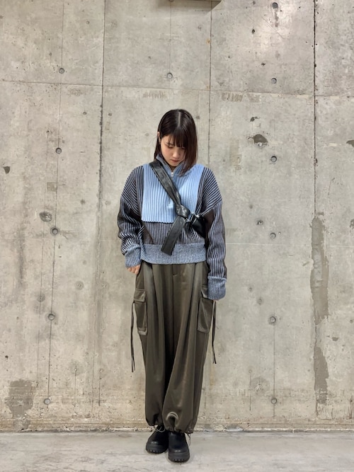 セール】サテンカーゴパンツ（その他パンツ）｜SENSE OF PLACE by