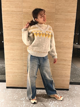 ぽぽさん（レディース・159cm）の秋コーディネート