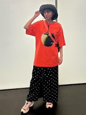 「GREGORY（グレゴリー）のアイテム」を使った、ぽぽさん（レディース・159cm）の春コーディネート
