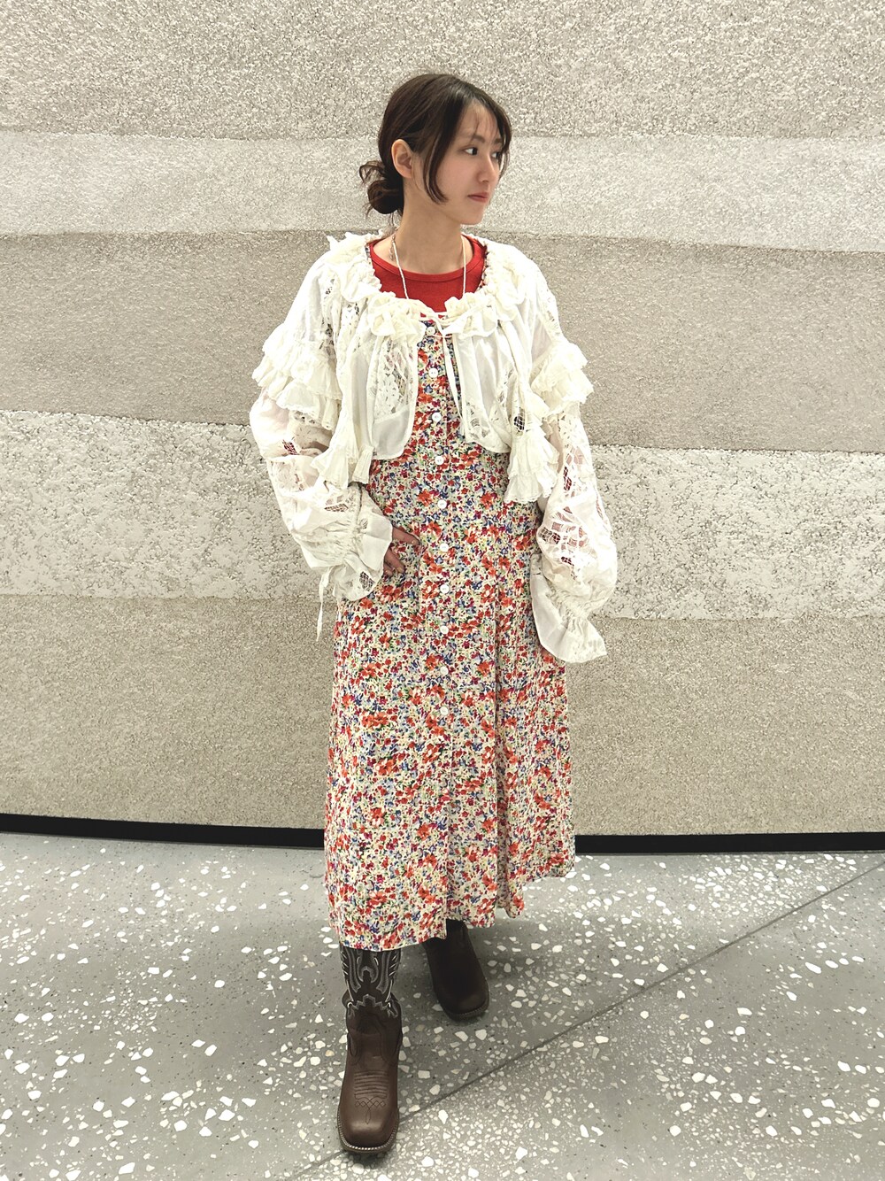 Freada/フリーダ 2WAYレースボレロ & チャップス パンツを使った人気