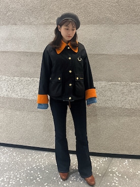 「Freada（フリーダ）のアイテム」を使った、ぽぽさん（レディース・159cm）の冬コーディネート