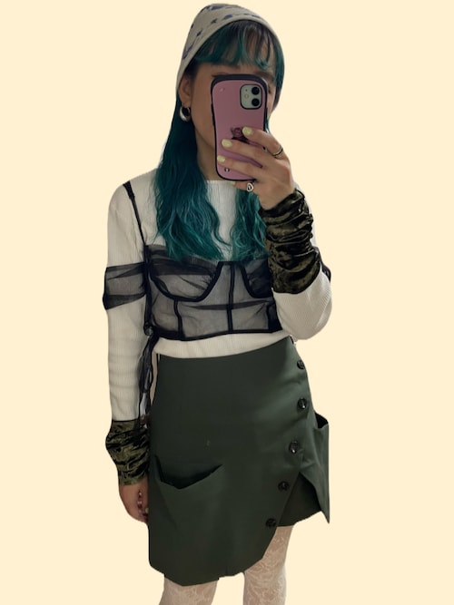 ラップショートパンツ【SANSeLF】sanw24a023を使った人気