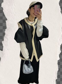 MAISON SPECIAL（メゾンスペシャル）の「オフショルジャガードブラウス