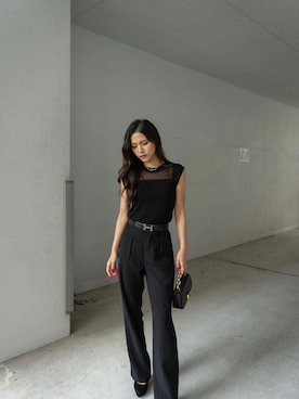 「およばれコーデ」｜marikaoutfitさん（レディース・154cm）の夏コーディネート
