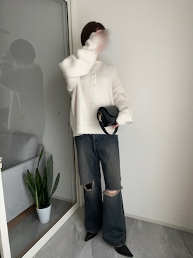 UNI  | 高身長の服選びさん（レディース・168cm）の冬コーディネート