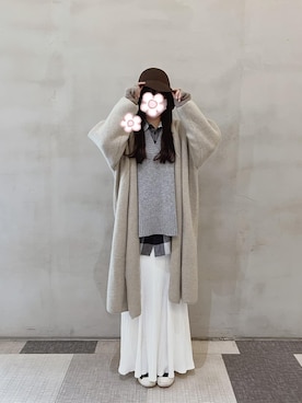 「holiday」｜Hannahさん（レディース・168cm）の冬コーディネート