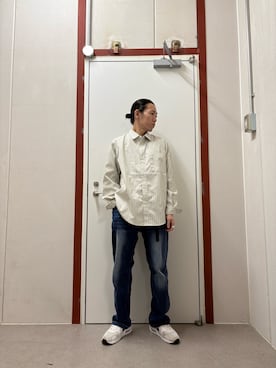 「アイテム（デニムパンツ）」を使った、mune15さん（メンズ・169cm・30代）の夏コーディネート