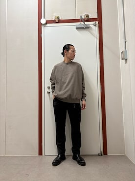 「アイテム（スウェット）」を使った、mune15さん（メンズ・169cm・30代）の秋コーディネート