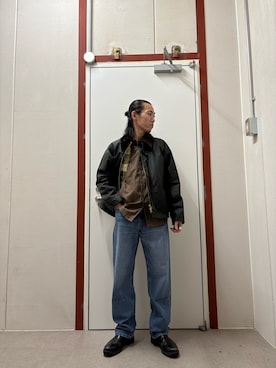 「アイテム（トップス）」を使った、mune15さん（メンズ・169cm・30代）の秋コーディネート