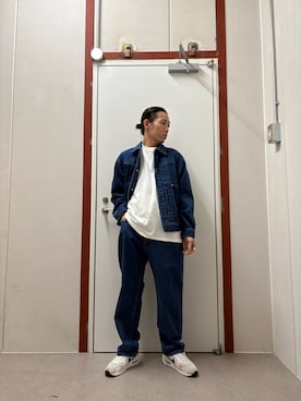 「アイテム（デニムパンツ）」を使った、mune15さん（メンズ・169cm・30代）の夏コーディネート