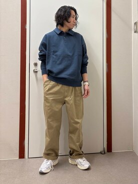 「FORK&SPOON」｜「アイテム（スウェット）」を使った、mune15さん（メンズ・169cm）の冬コーディネート