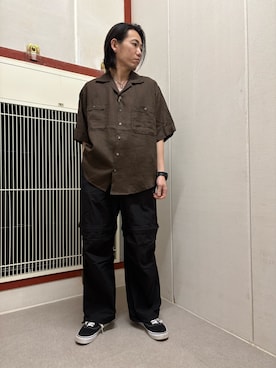 「FORK&SPOON（フォークアンドスプーン）のアイテム」を使った、mune15さん（メンズ・169cm）の春コーディネート