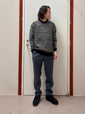 「clarks」｜mune15さん（メンズ・169cm）の冬コーディネート