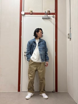 「Levi's（リーバイス）のアイテム（ジャケット/アウター）」を使った、mune15さん（メンズ・169cm）の冬コーディネート