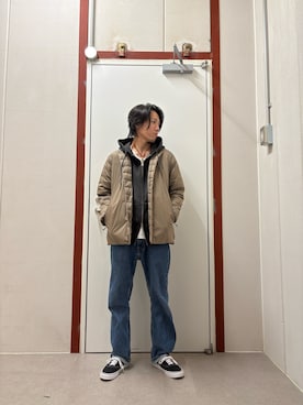 「アイテム（パーカー）」を使った、mune15さん（メンズ・169cm・30代）の秋コーディネート