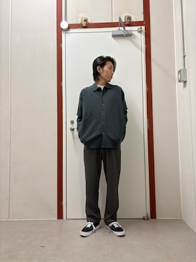 「アイテム（トップス）」を使った、mune15さん（メンズ・169cm・30代）の冬コーディネート