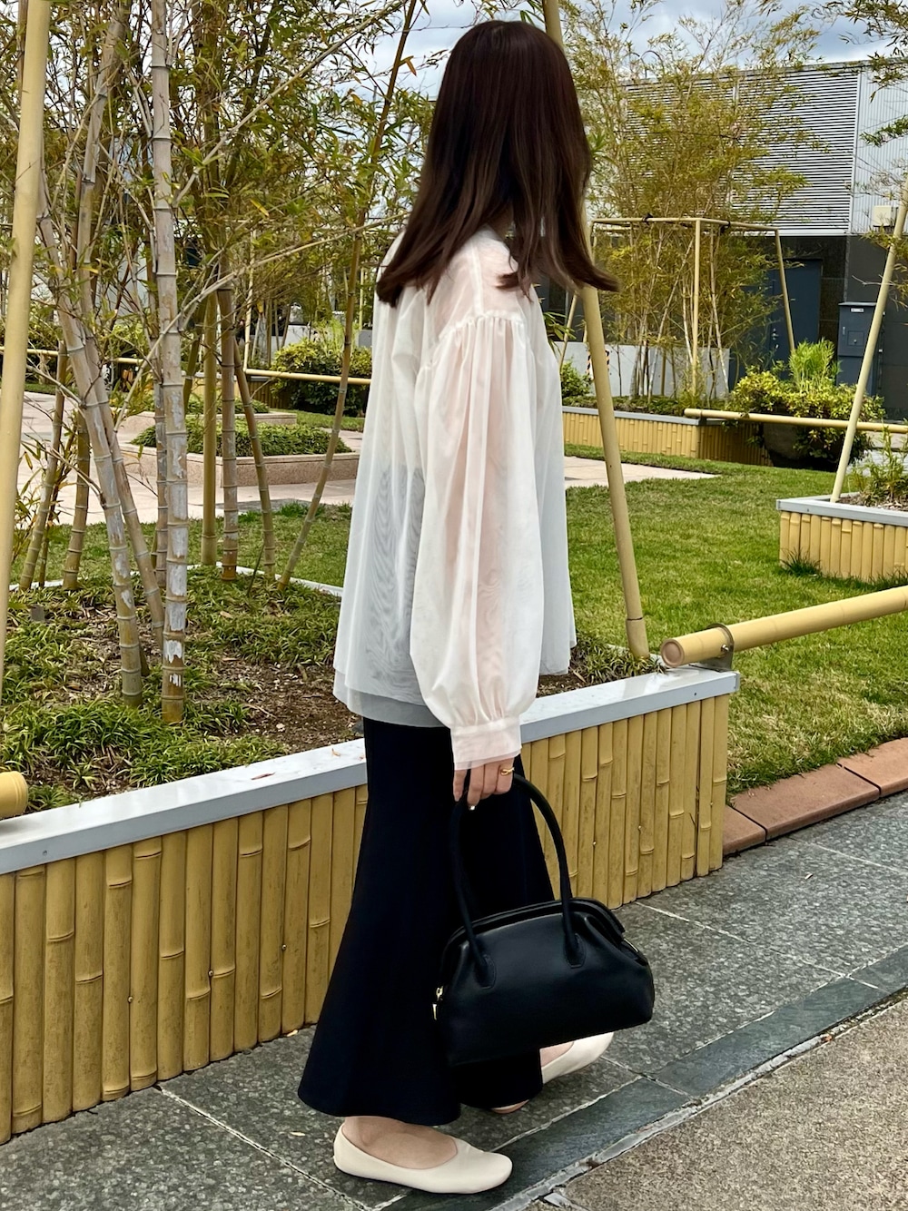 risa(russet)｜gemeilのボストンバッグを使ったコーディネート - WEAR