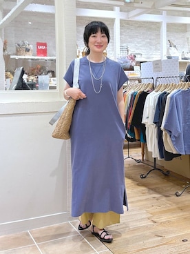 「アイテム（ピアス（両耳用））」を使った、haru.さん（レディース・160cm・30代）の夏コーディネート