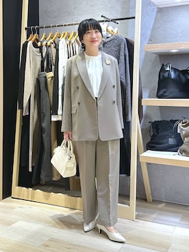 「アイテム（パンプス）」を使った、haru.さん（レディース・160cm・30代）の冬コーディネート