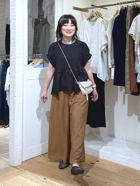 「アイテム（財布/小物）」を使った、haru.さん（レディース・160cm）の夏コーディネート