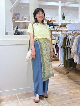 「アイテム（リング）」を使った、haru.さん（レディース・160cm・30代）の夏コーディネート