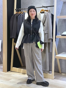 haru.さん（レディース・160cm）の冬コーディネート